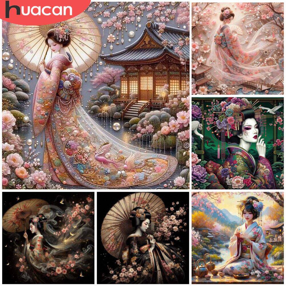 HUACAN Diamond Embroidery Sale - Embroidery Daisy 评论和价格