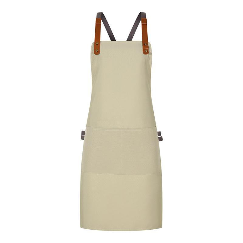 Polyester Cotton Thick Canvas  - Embroidery Apron 评论和价格