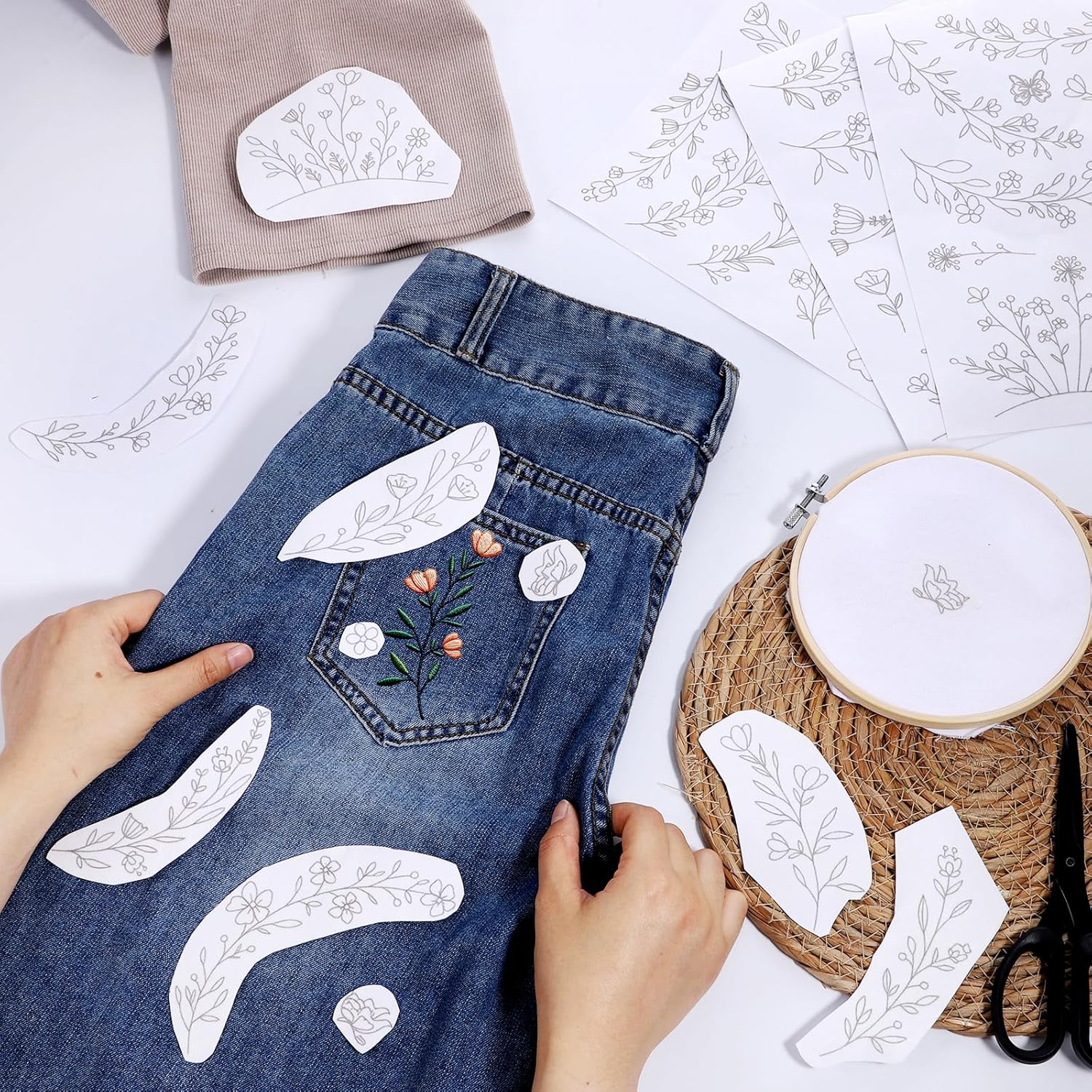 Stick & Stitch Water Soluble E - Embroidery Daisy 评论和价格