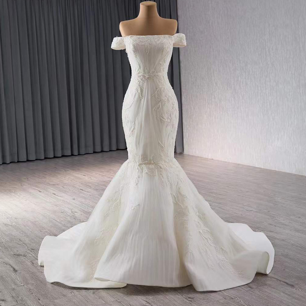 Weddings Dress Strapless Off S - Embroidery Organza 评论和价格