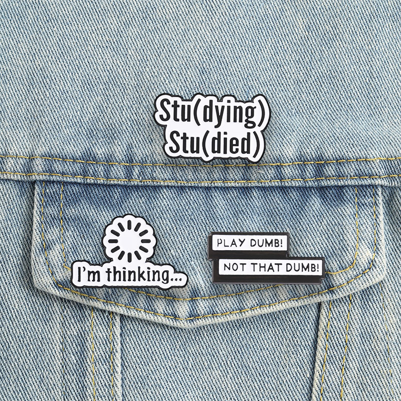 Student Sarcastic Quotes Ename - Embroidery Letter M 评论和价格