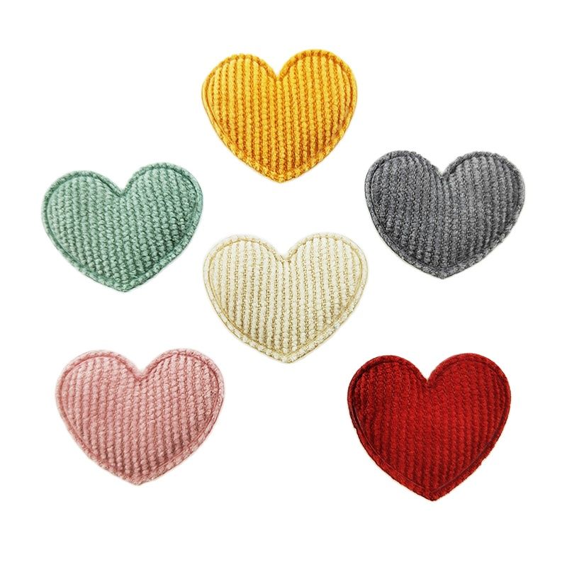 100Pcs/Lot 3.5*3CM  Padded Hea - Embroidery Letter M 评论和价格