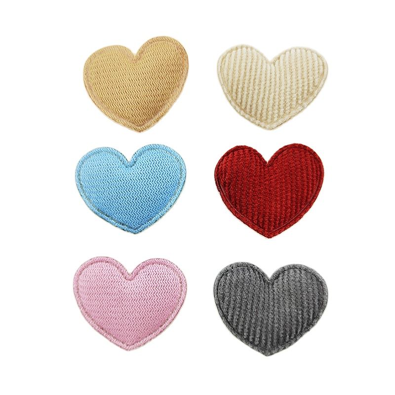 100Pcs/Lot 3.5*3CM  Padded Hea - Embroidery Letter M 评论和价格
