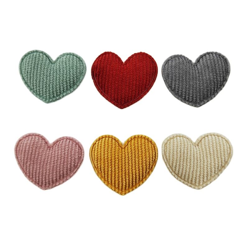 100Pcs/Lot 3.5*3CM  Padded Hea - Embroidery Letter M 评论和价格