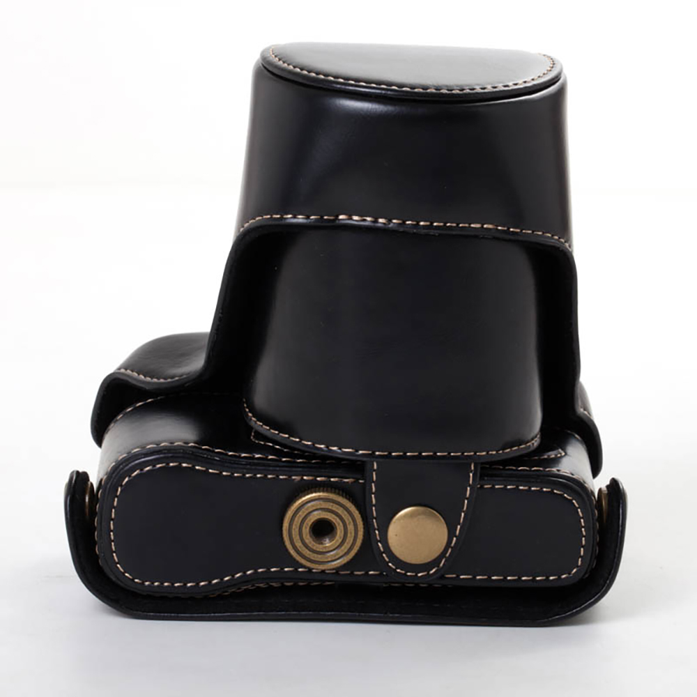 PU Leather Camera Bag Case Len - Embroidery Bag 评论和价格