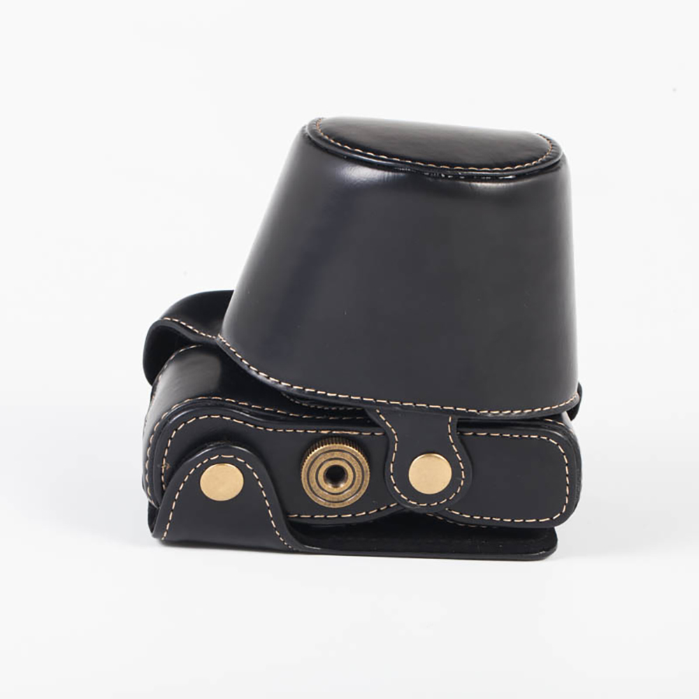 PU Leather Camera Bag Case Len - Embroidery Bag 评论和价格