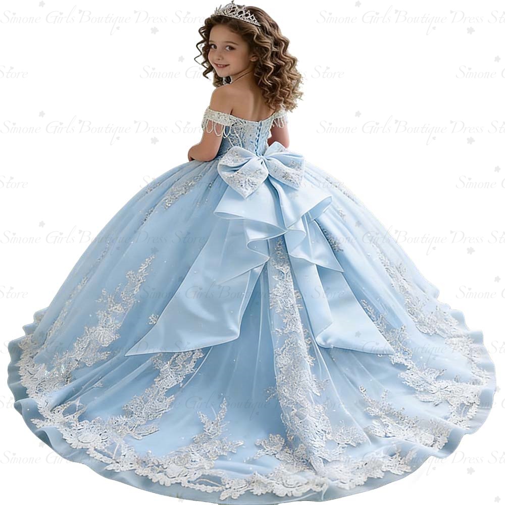 Princess Pageant Dress With Tr - Embroidery Glass Beads 评论和价格