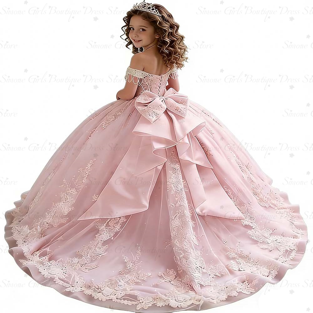 Princess Pageant Dress With Tr - Embroidery Glass Beads 评论和价格