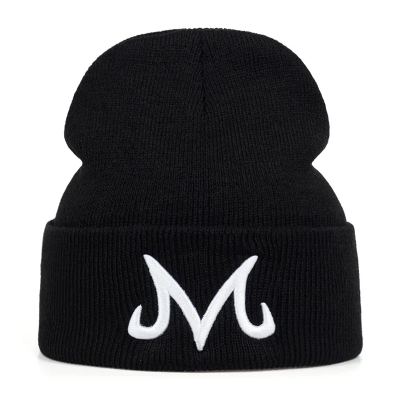 Unisex M Letter Embroidery Bea - Embroidery Letter M 评论和价格