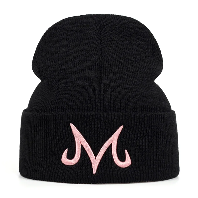 Unisex M Letter Embroidery Bea - Embroidery Letter M 评论和价格