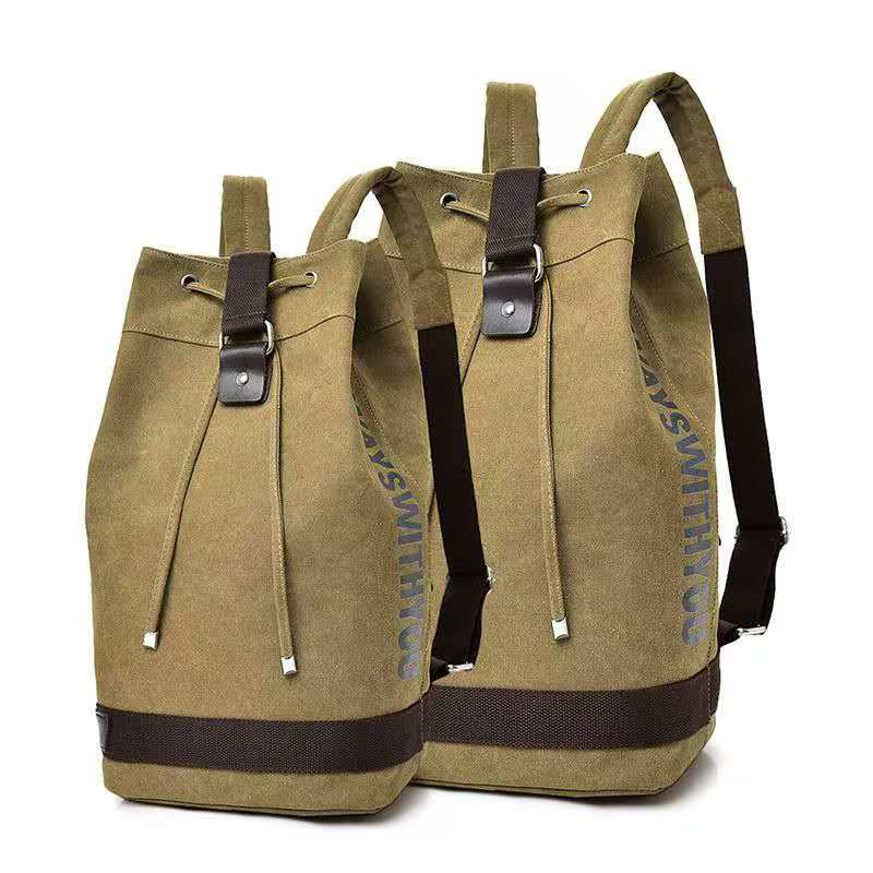 2026 Canvas backpack with dual - Embroidery Bag 评论和价格