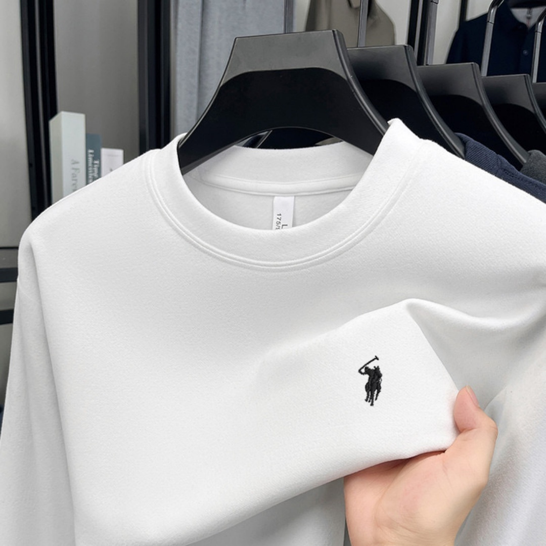 100% pure cotton high-end bran - Embroidery Men Shirt 评论和价格