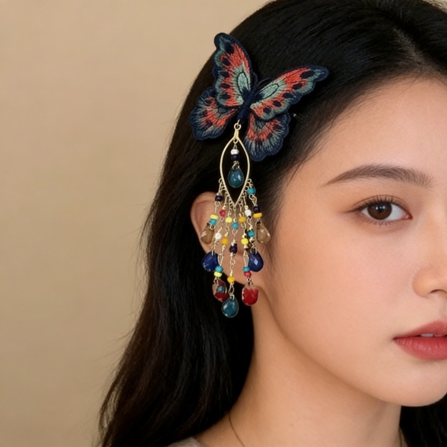 New Chinese Style Knitting But - Embroidery Glass Beads 评论和价格
