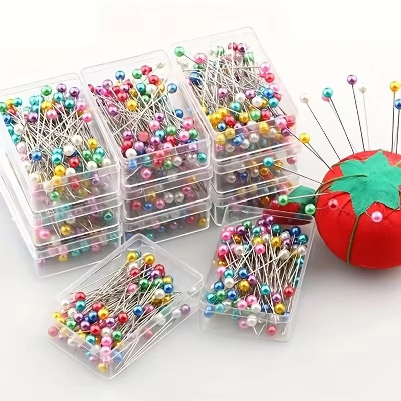 100Pcs Fashion Sewing Needles  - Embroidery Glass Beads 评论和价格