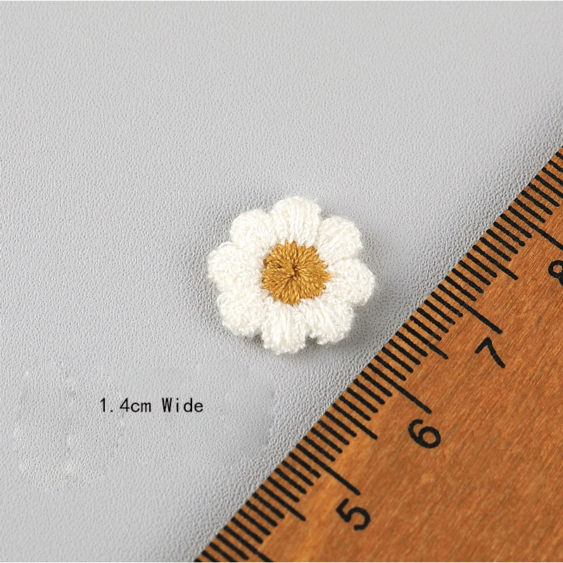 10Pcs Flower Embroidery Patche - Embroidery Letter M 评论和价格