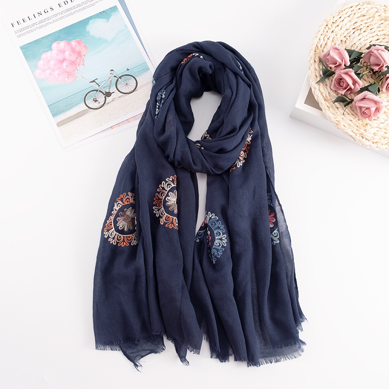 Many Colours Ethnic Embroidery - Embroidery Hijab 评论和价格