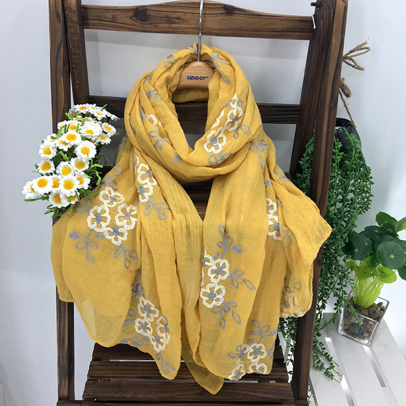 Many Colours Ethnic Embroidery - Embroidery Hijab 评论和价格
