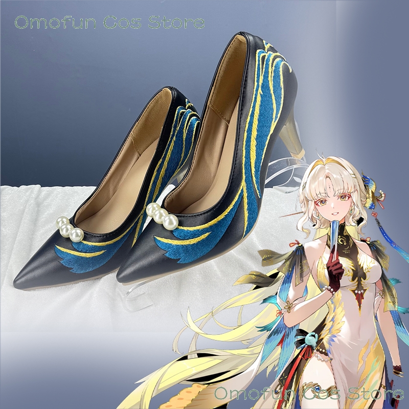 Wuwa Suisui Cosplay Sui Sui Wu - Embroidery Shoes 评论和价格