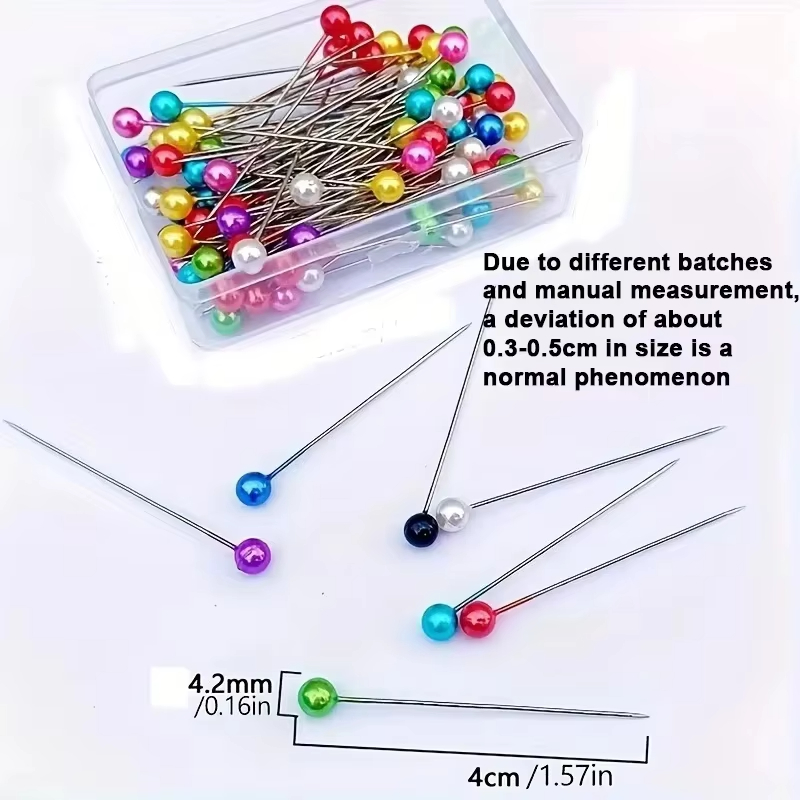 200/100Pcs Fashion Sewing Need - Embroidery Glass Beads 评论和价格