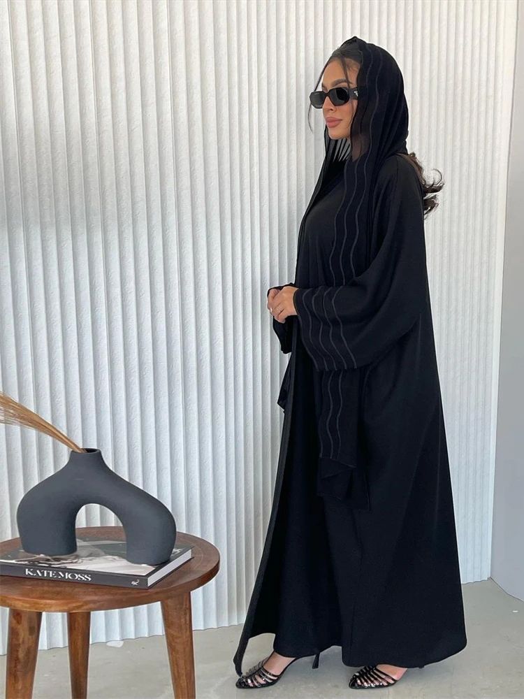 Ramadan Women Dubai Kimono Khi - Embroidery Hijab 评论和价格