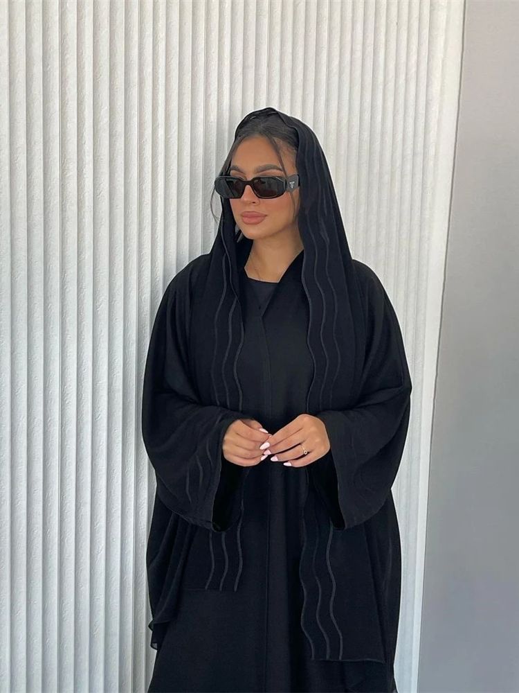Ramadan Women Dubai Kimono Khi - Embroidery Hijab 评论和价格