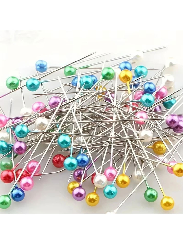 New 100pcs Fashion Sewing Need - Embroidery Glass Beads 评论和价格