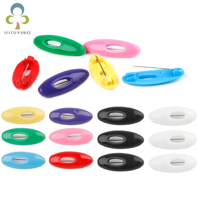 12Pcs Plastic Safety Brooch Pi - Embroidery Hijab 评论和价格