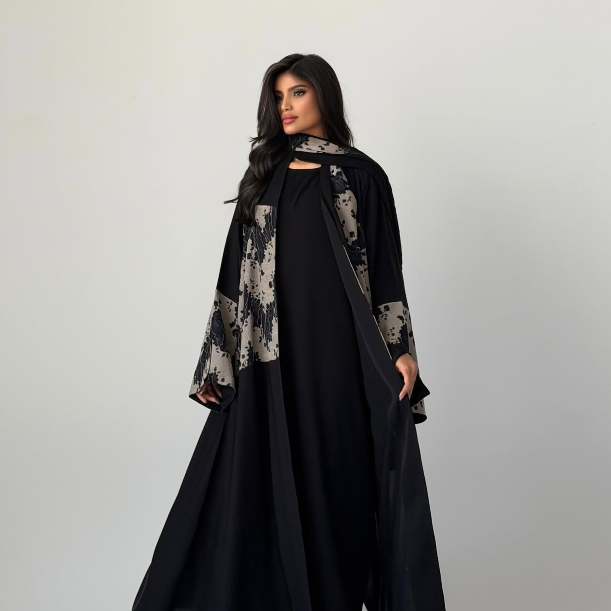 Women Eid Abaya Hijab 2 Piece  - Embroidery Hijab 评论和价格