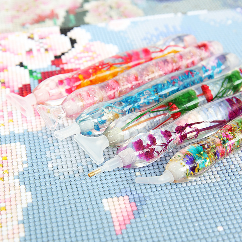 Crystal Flower Resin Point Dri - Embroidery Daisy 评论和价格